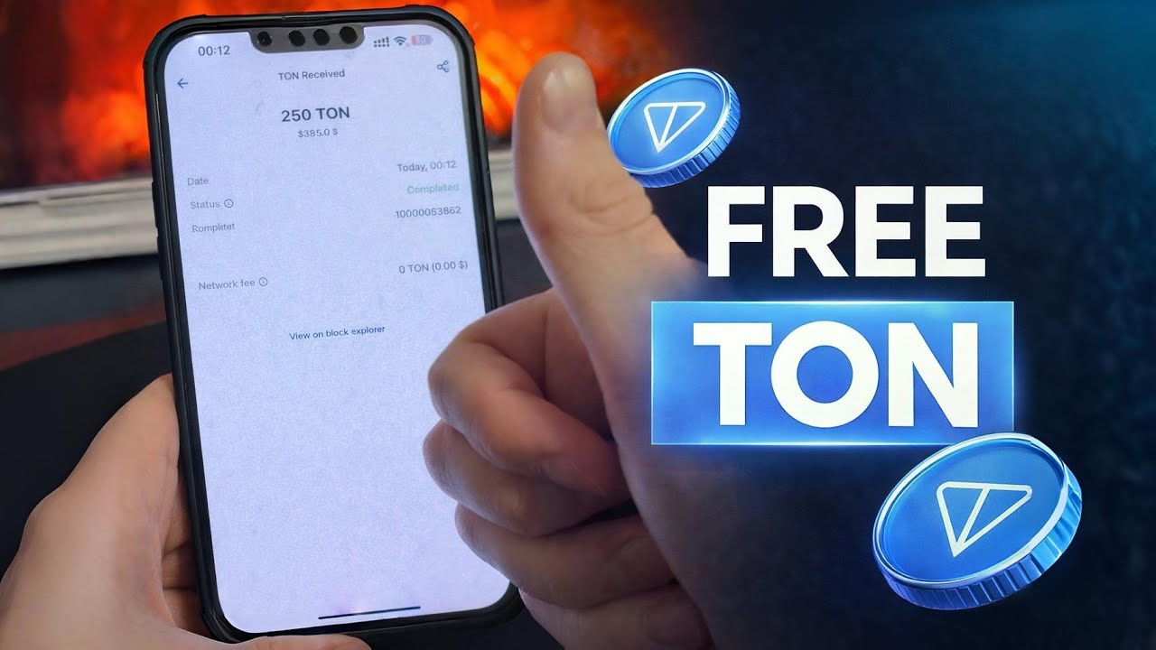 I Mined TON on a Free App &mdash; Real Test