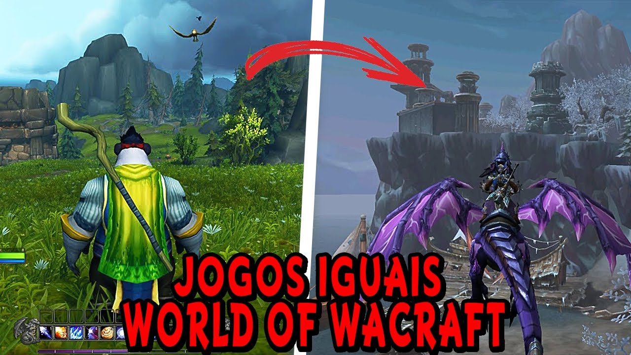 MMORPG PARECIDOS COM WORLD OF WARCRAFT PARA ANDROID !!