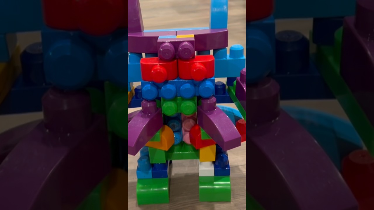 ASMR Toys - Building Mecha Kaiju Robot “THUNDERCLAW” Using Mega Bloks First Builders