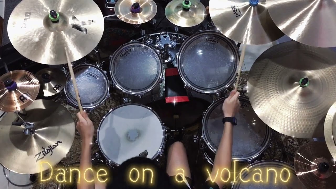 GENESIS  Dance on a Volcano cover 🥁🥁🥁💕💕💕🦋🦋🦋🙏🙏🙏😊