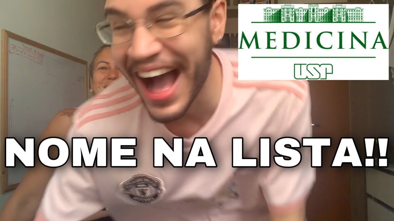 REAÇÃO AO PASSAR EM MEDICINA USP PINHEIROS - aprovado FMUSP