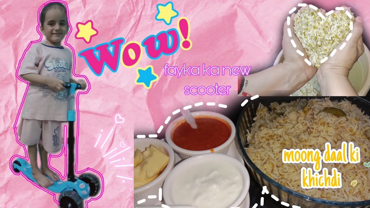 || Fayka Ka New Gift 🎁😍 || Or Banai Moong Daal Ki Khichdi 🤤🤌🏻 video by Shab Foods & vlog #viral 