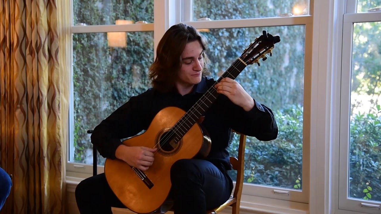 Fabio Gregory La Pietra Classical Guitar Recital