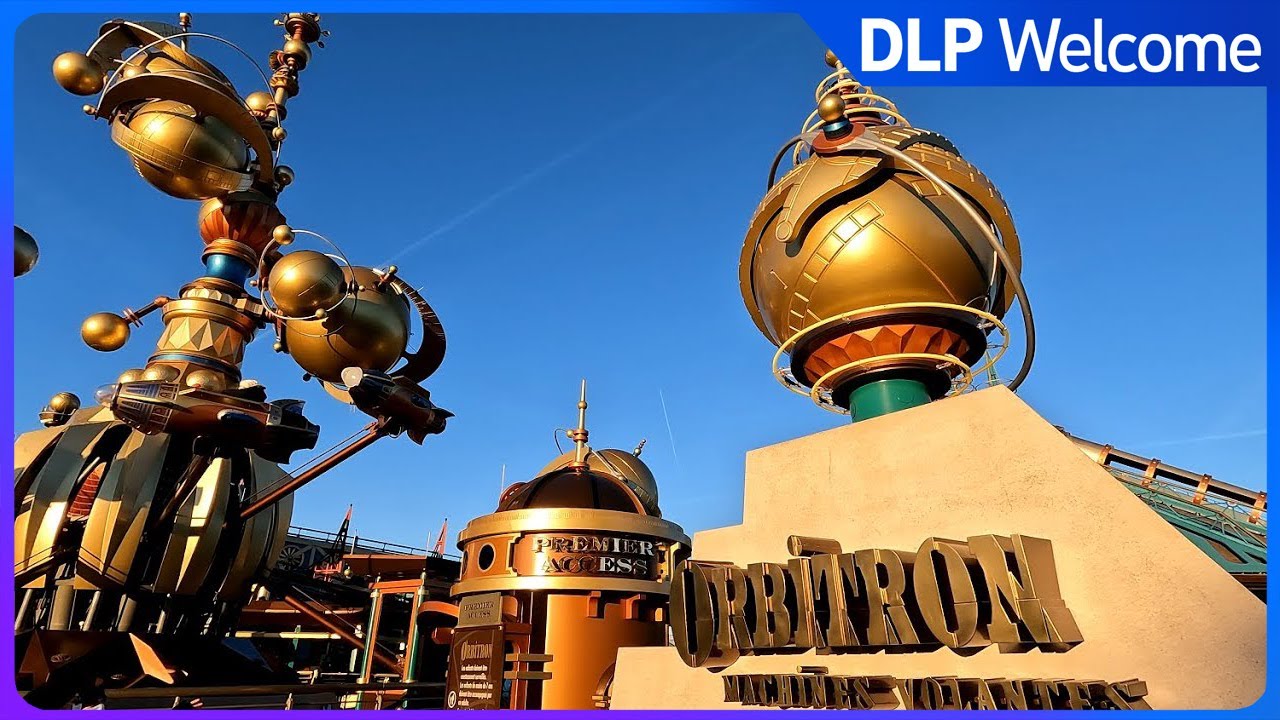 [4K] Orbitron - Disneyland Paris
