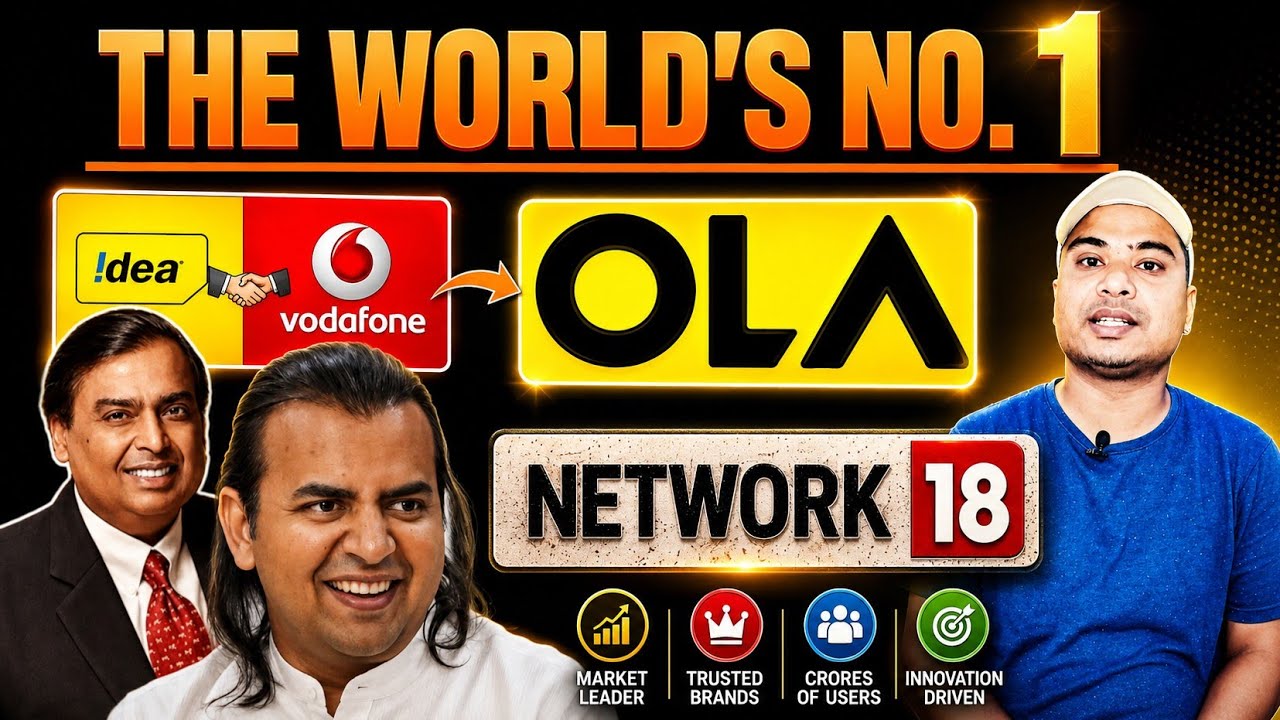 Vodafone Idea VI News l ola electric share latest news l Ambani Reliance Network18 share latest news
