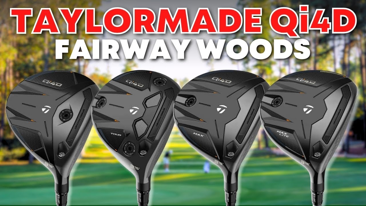 Клюшки для фервея TaylorMade Qi4D: какая из них лучше всего подходит для вашей игры?