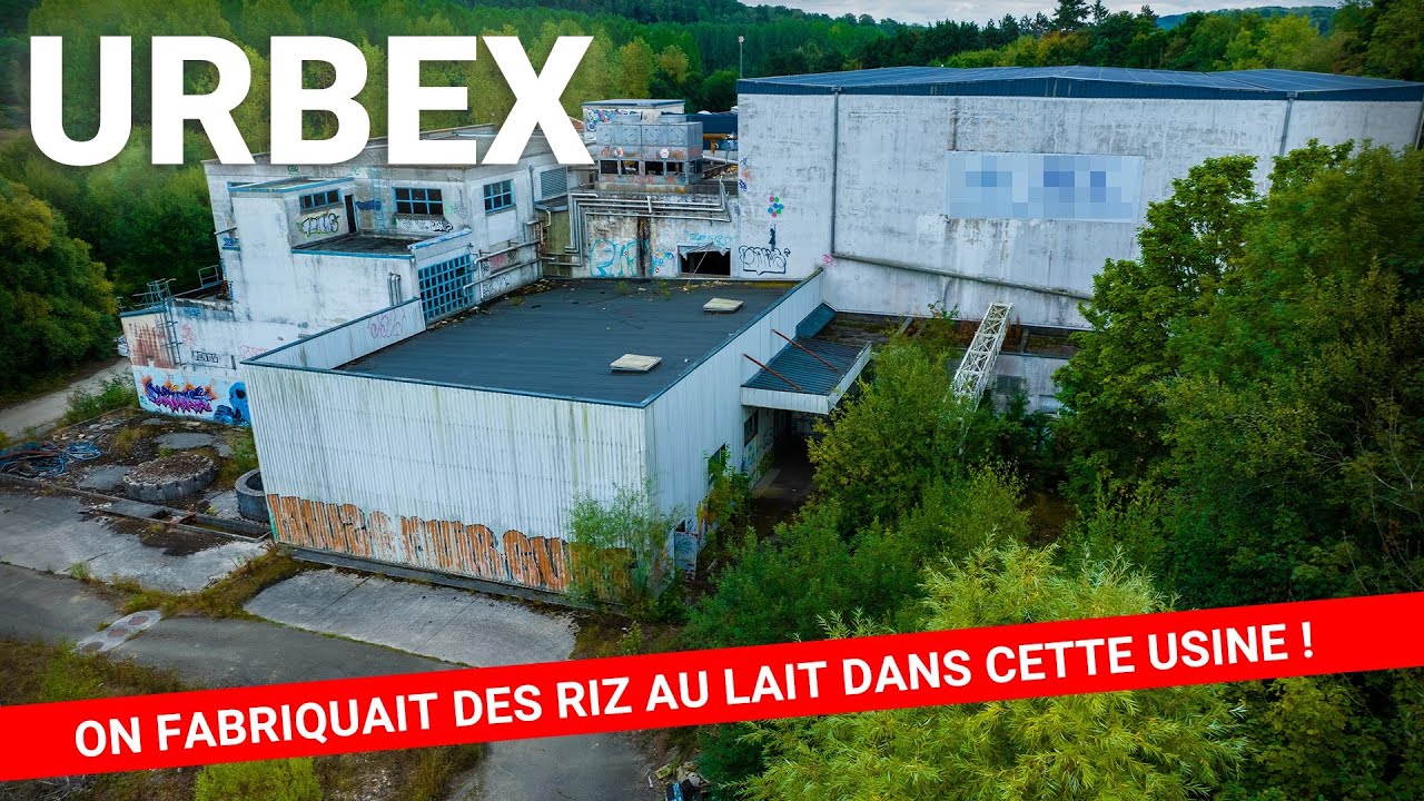 URBEX : Une ancienne usine de fabrication de riz au lait