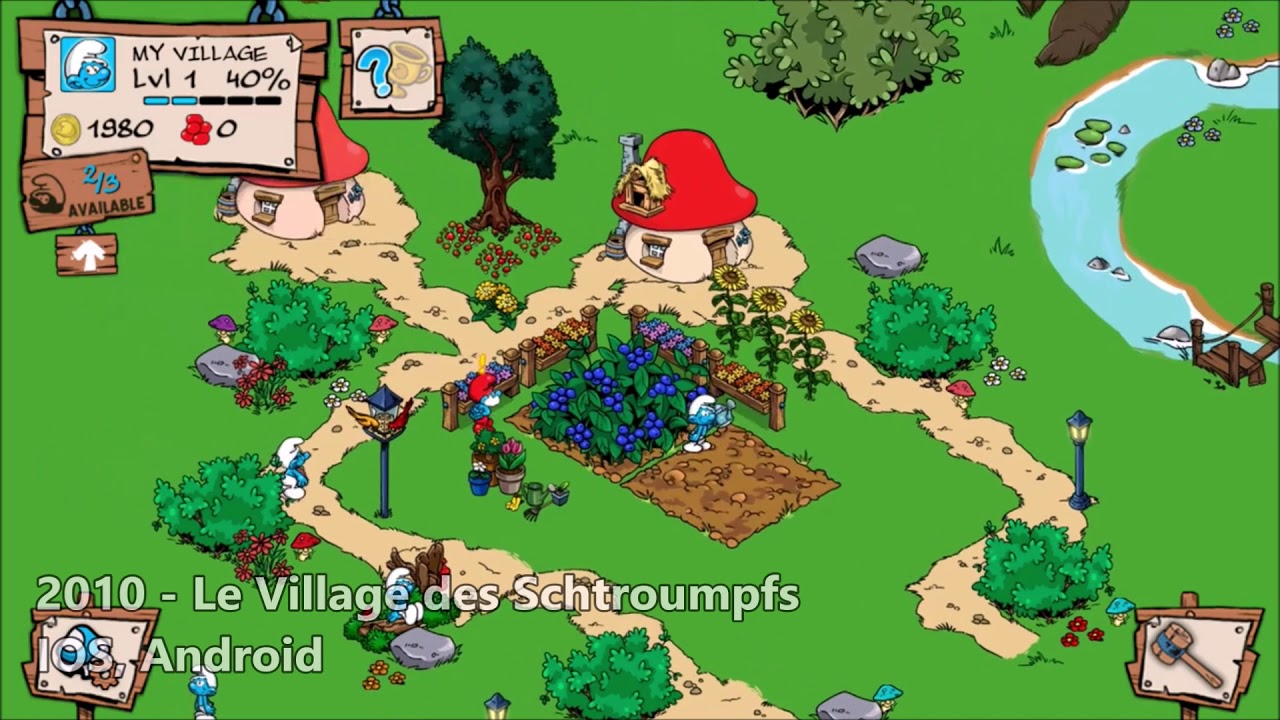 [EVOLUTION] L'Histoire des Schtroumpfs en jeux vidéos