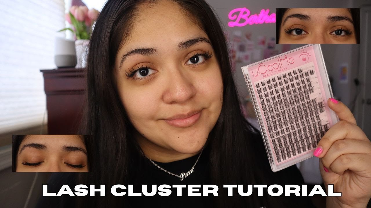 LASH CLUSTER TUTORIAL WITH UCOOLME LASHES
