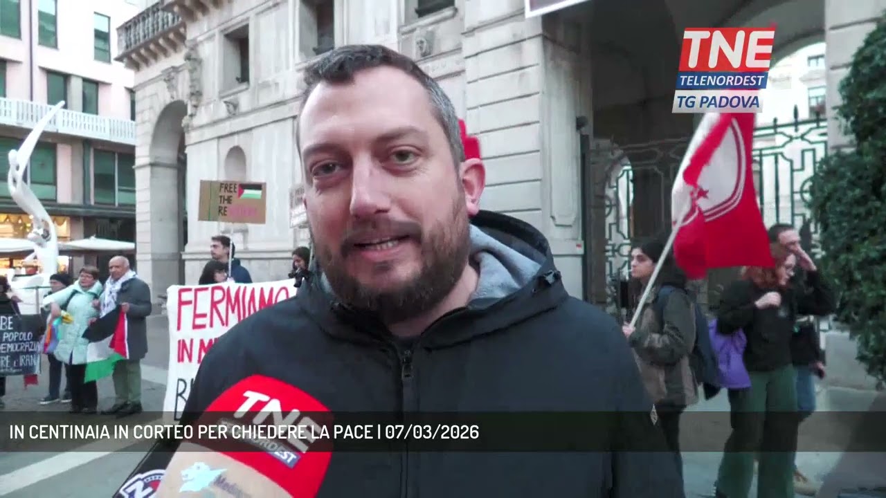 IN CENTINAIA IN CORTEO PER CHIEDERE LA PACE | 07/03/2026