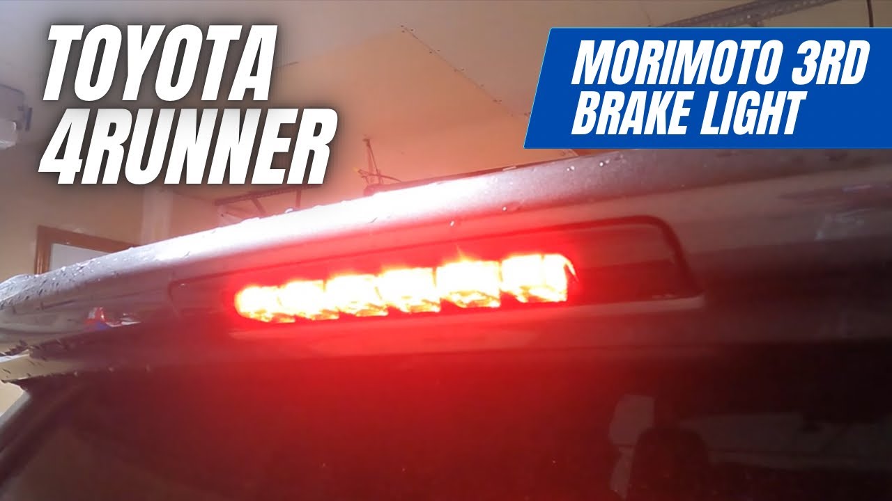 5th Gen 4Runner Upgrade: Morimoto 3rd Brake Light Installation & Performance Comparison