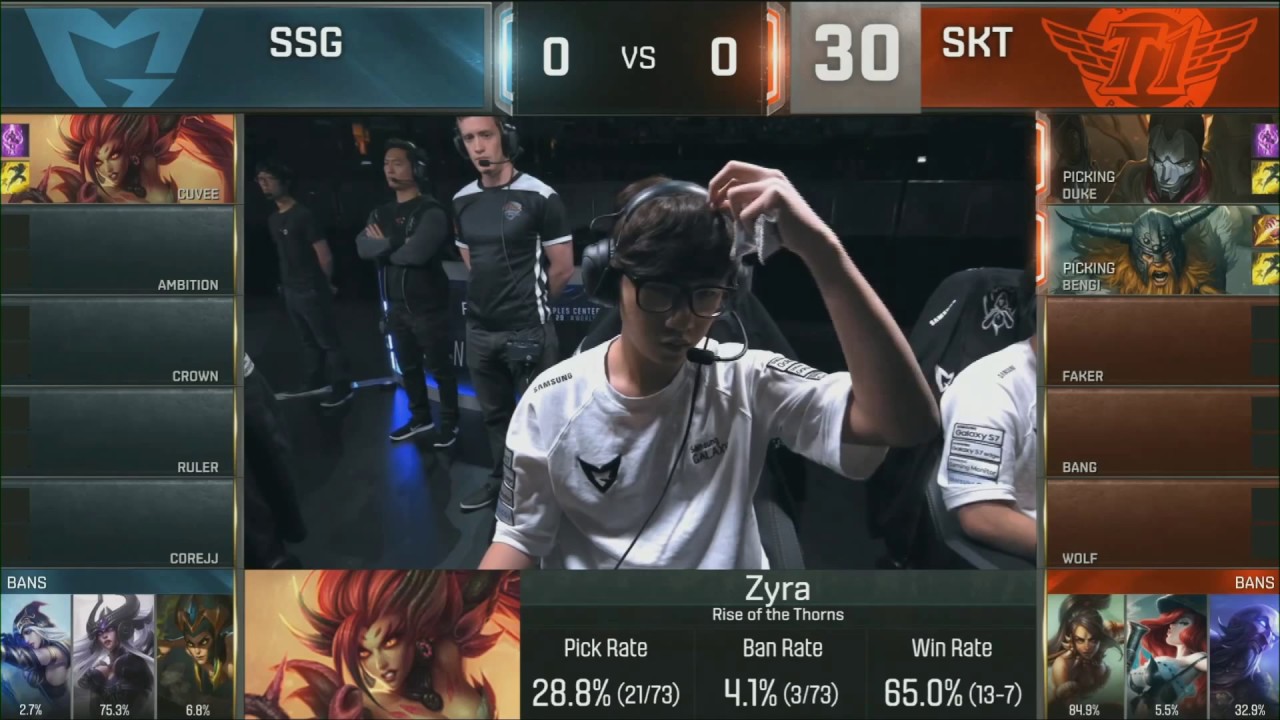 SKT vs SSG World Championship 2016 Finals