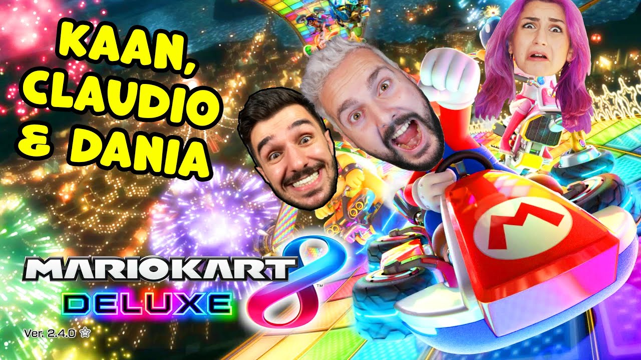 1.MAL MARIO KART MIT CLAUDIO, KAAN & DANIA! Kann das Claudio überhaupt?!
