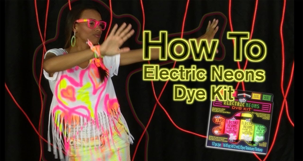 How To Electric Neon Dye Kit