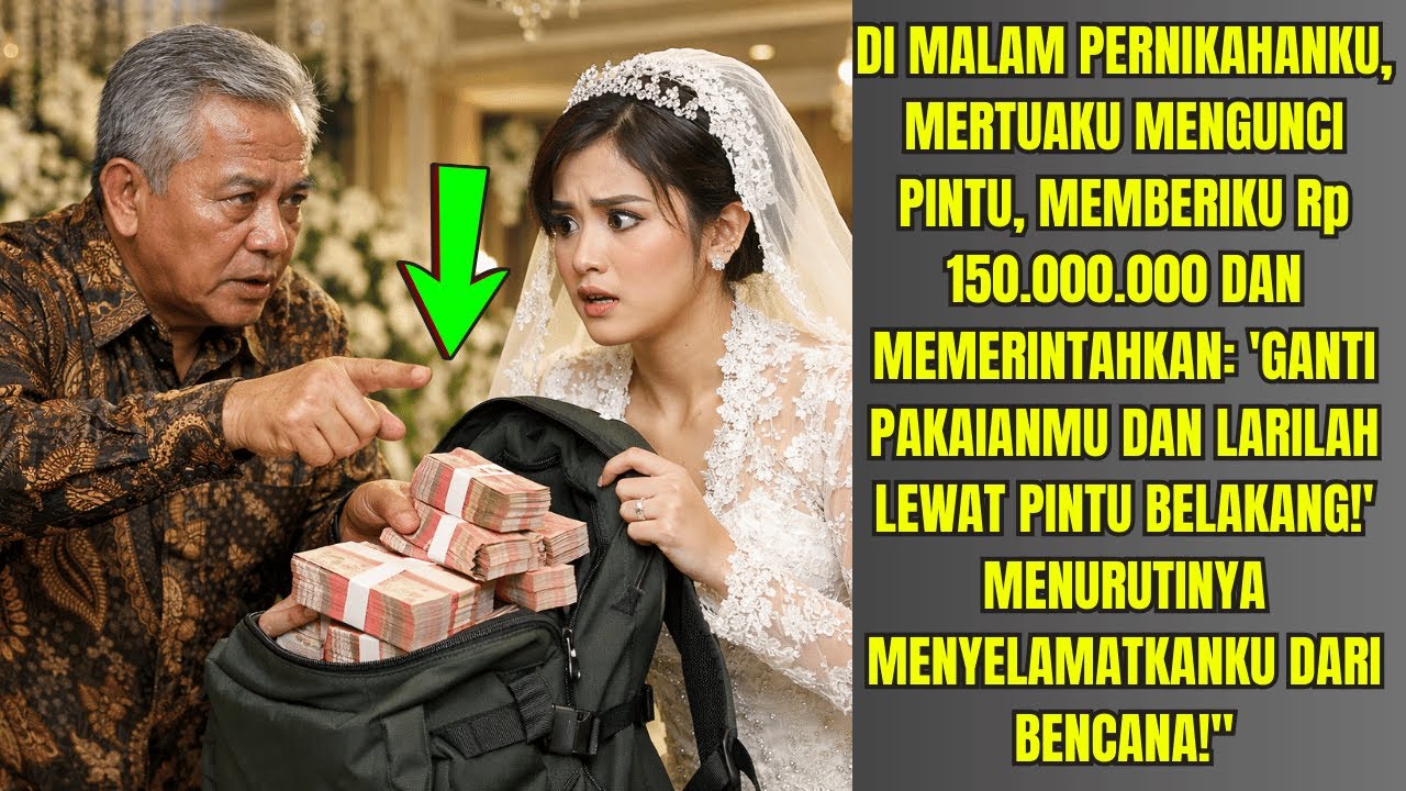 MERTUAKU MEMBERIKU Rp 150.000.000 DAN MEMERINTAHKAN: 'GANTI PAKAIANMU, KELUAR LEWAT PINTU BELAKANG.