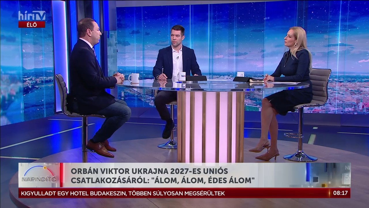 Orbán Viktor Ukrajna 2027-es uniós csatlakozásáról: Álom, álom, édes álom - HírTV