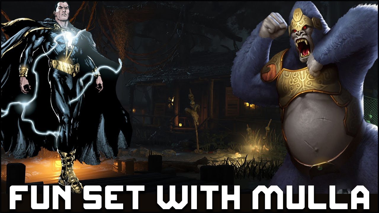 INJUSTICE 2: MULLA (BLACK ADAM) VS TWYLNN (GRODD) CASUAL SET 2025
