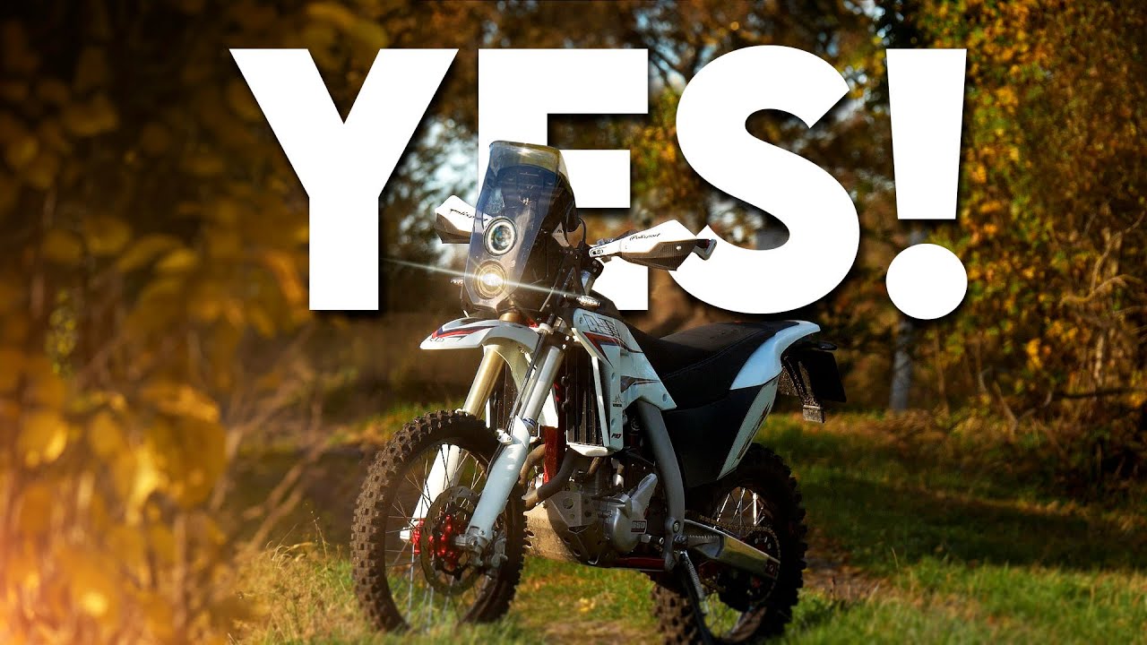 NEW AJP PR7 - A road legal rally bike? Ride and review!