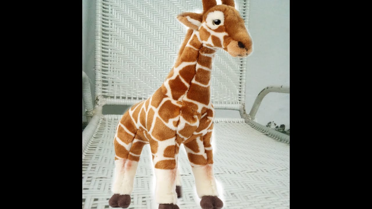How to make // teddy giraffe with cotton //at home 2018