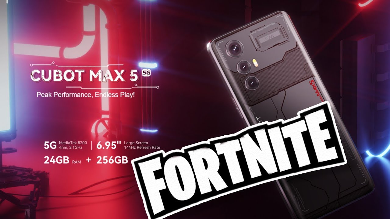 Podrá el Cubot Max 5📲 Contra Fortnite? 