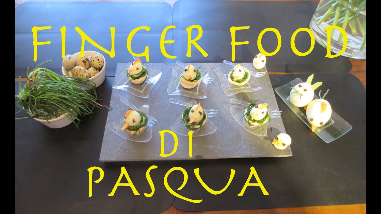 FINGER FOOD DI PASQUA