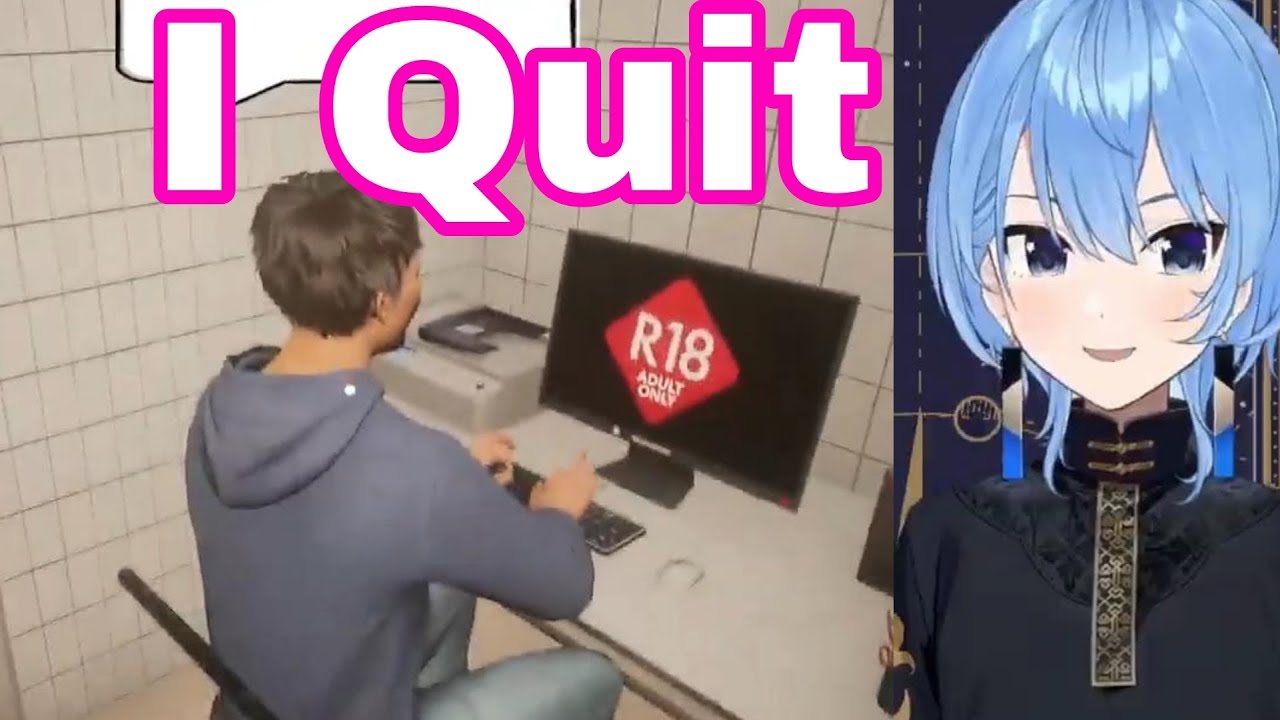 Hoshimachi Suisei Had Enough With Her Part Time Job | I'm A Part Time Worker [Hololive/Sub]