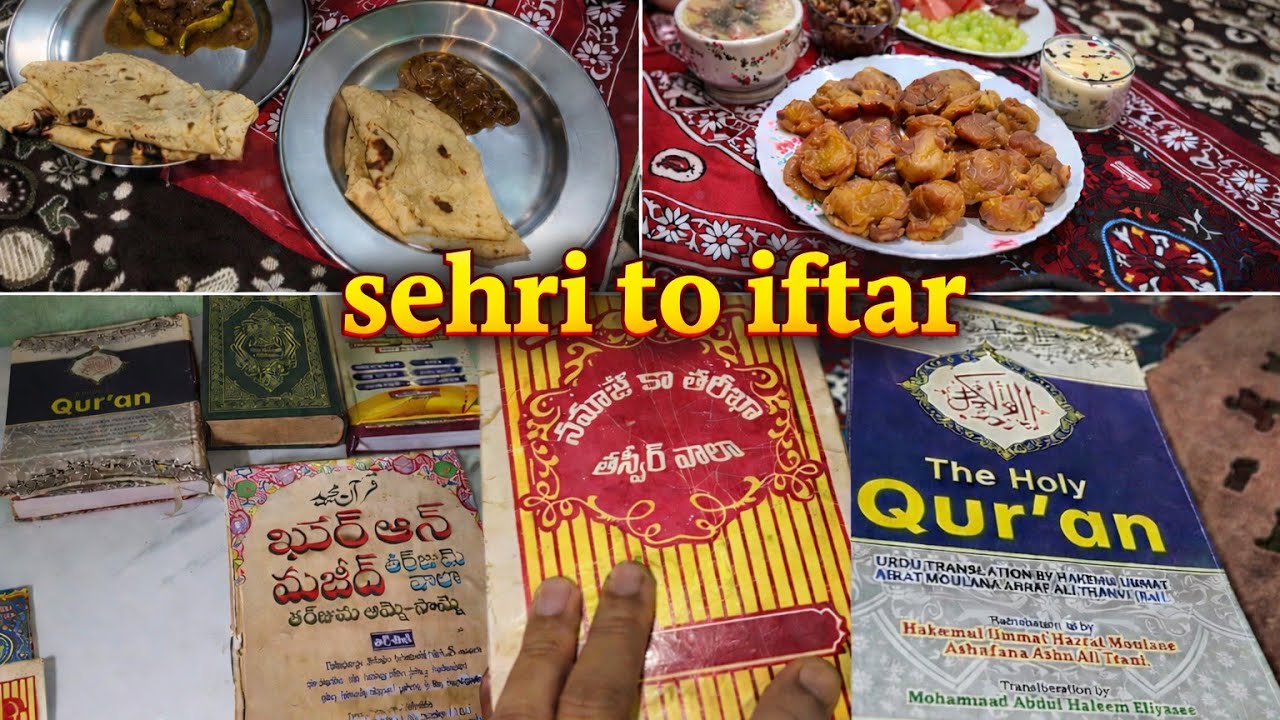 My Real Life 🧕🏻 Sehri To Iftar Routine 😍 Quran translation 🤲🏻🤲🏻