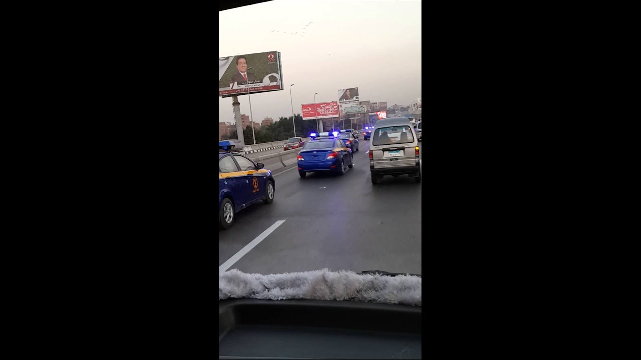 Egyptian new police patrol cars