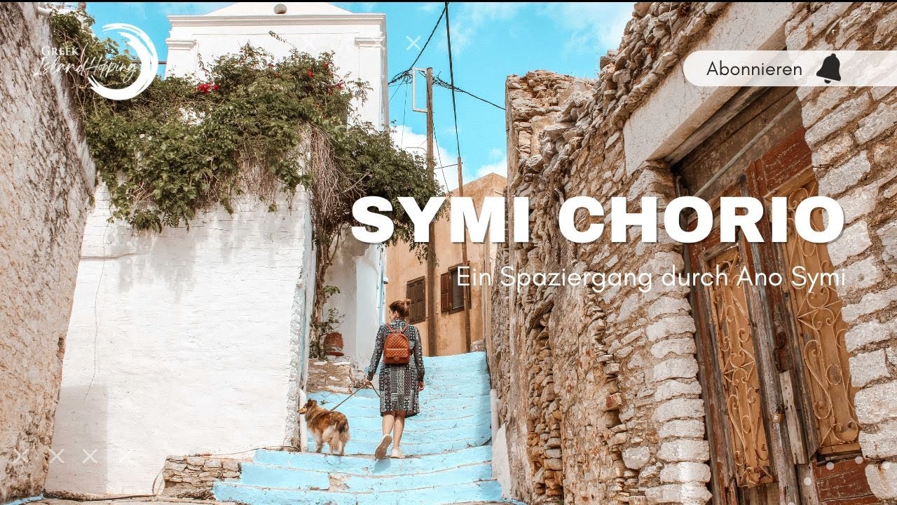 Spaziergang zur Burg von Symi - Chorio / Ano Symi