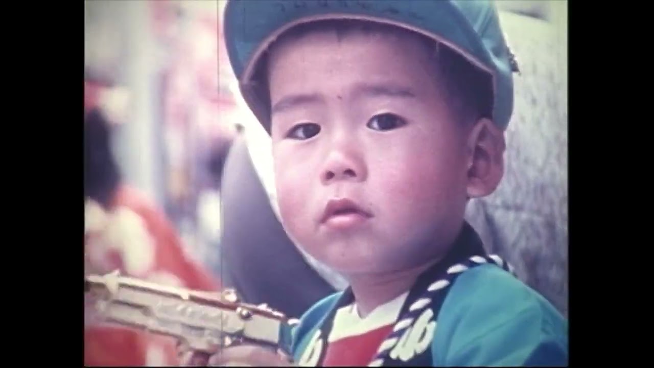 昭和の本宮の子供達　商店街2