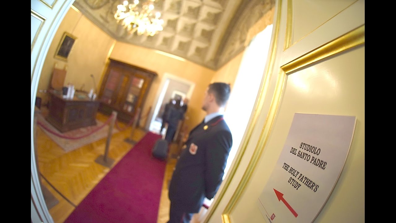L'appartamento del Papa nel Palazzo apostolico di Castel Gandolfo (21.10.2016)