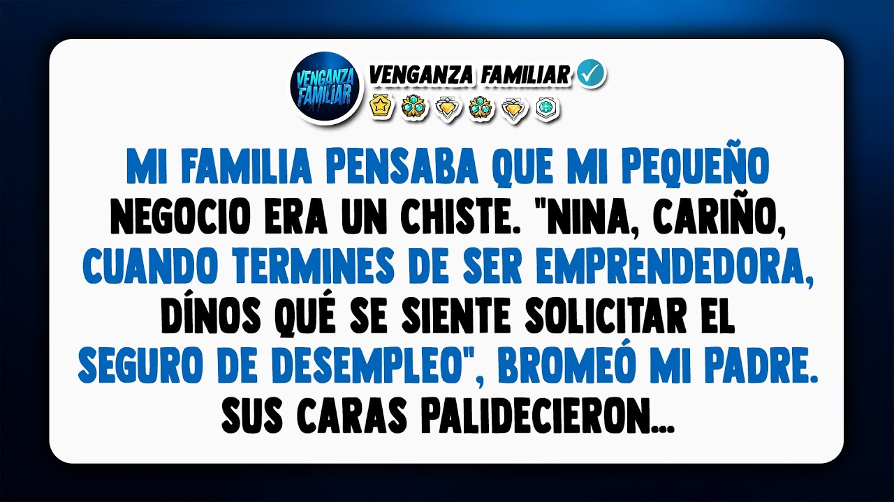 Mi familia se burló de mi pequeña startup, y luego se convirtió en una marca global.