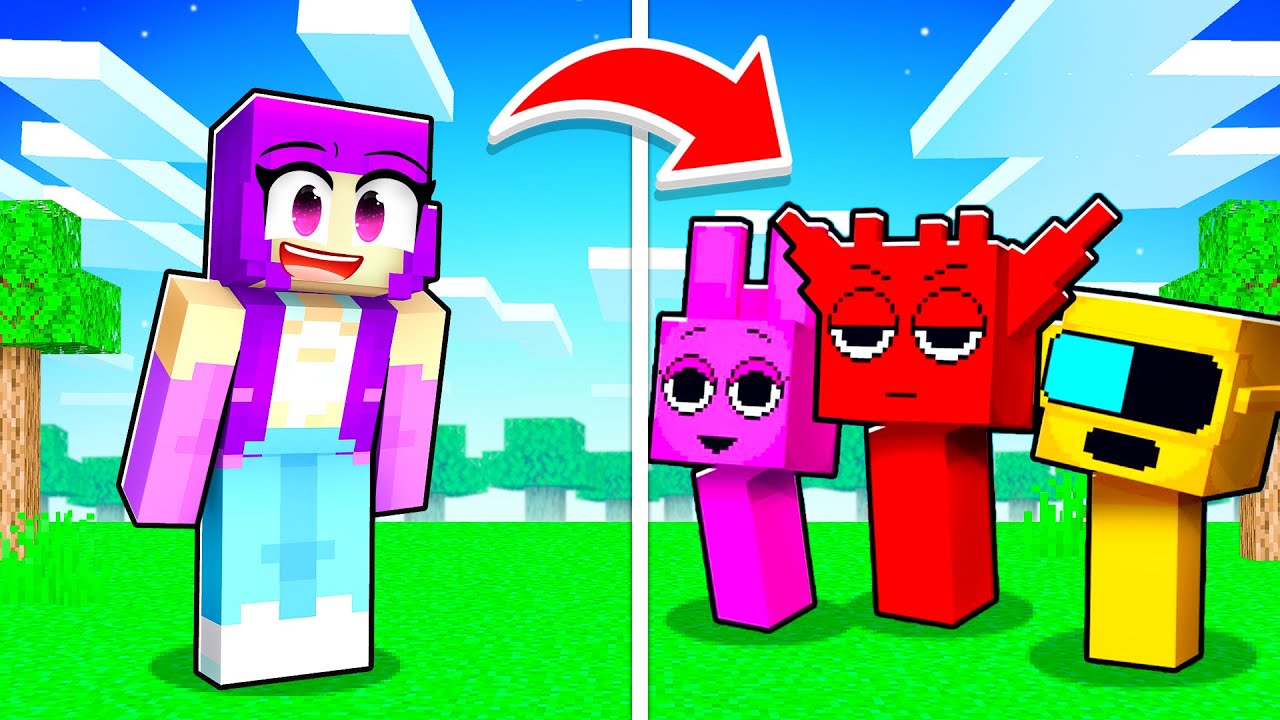 Minecraft'ta SPRUNKİ olarak Arkadaşıma Yardım Ettim!