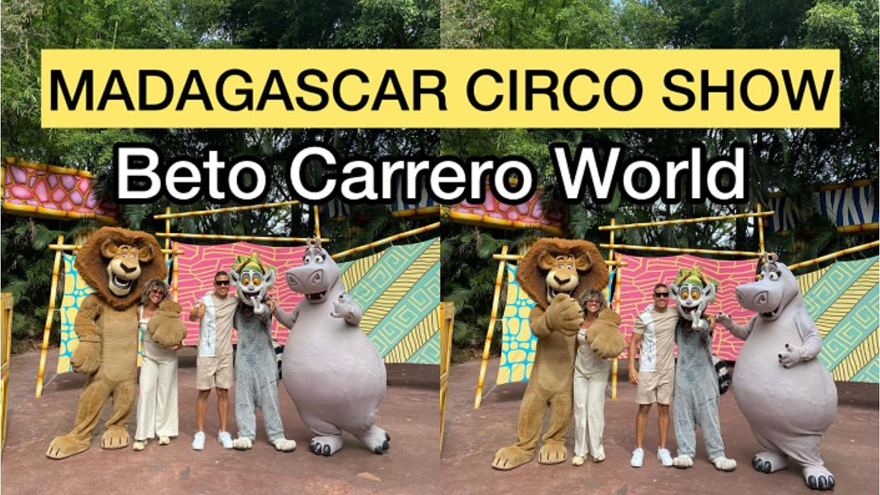 SHOW DE MADAGASCAR . Beto Carrero World- 2025.