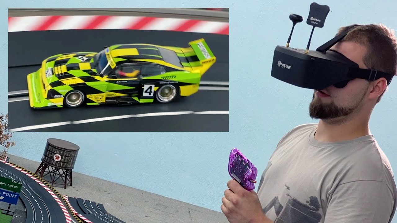 Carrera FPV Camera in Ford Capri Zakspeed Carrera Digital 132!!