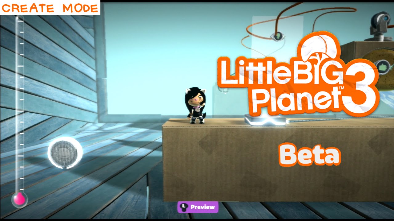 LittleBigPlanet 3 Beta - Create Mode - Part 2