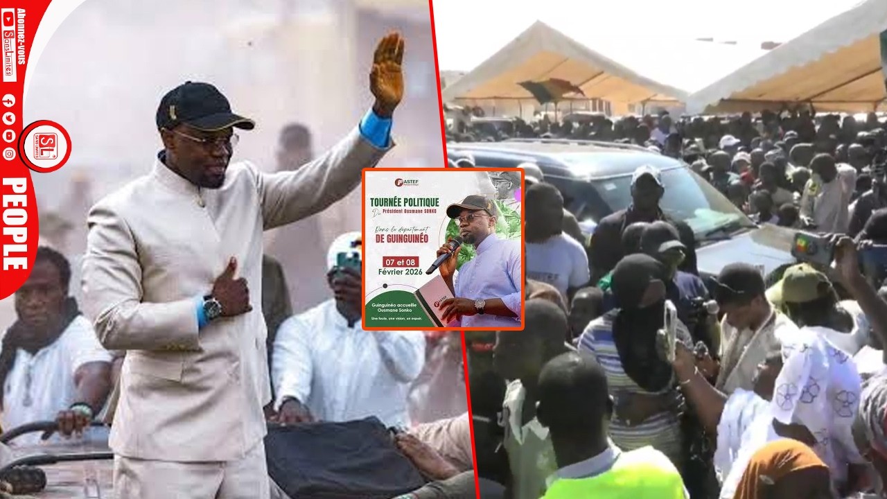 DIRECT tournée politique: le Premier ministre Ousmane Sonko, leader de PASTEF, à Guinguinéo