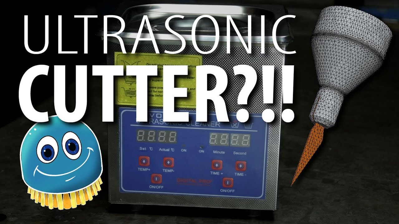 Ultrasonic Cleaner to... Ultrasonic KNIFE?!