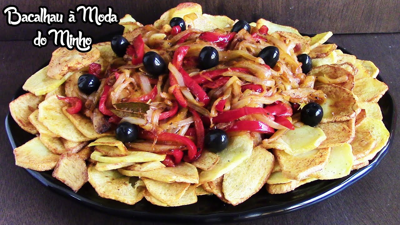 Bacalhau à Moda do Minho (Bacalhau à Braga) — Receita Típica Portuguesa!