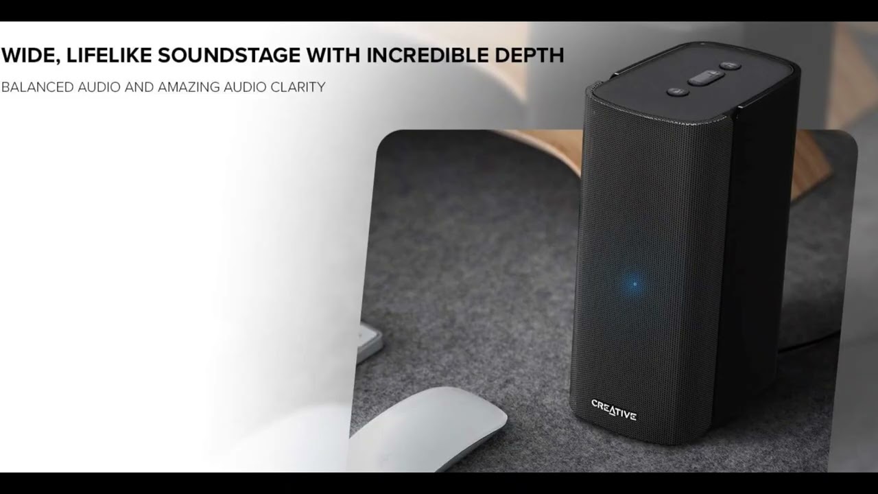 Creative T100 2.0 Speakers Review | Compact Hi-Fi Sound with Bluetooth & Bass Control!