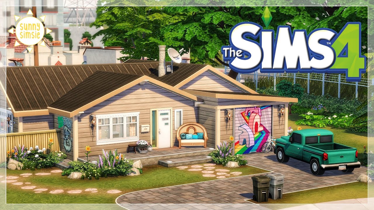 80s ROCKSTAR HOME🎸 | Sims 4 Speedbuild | No CC