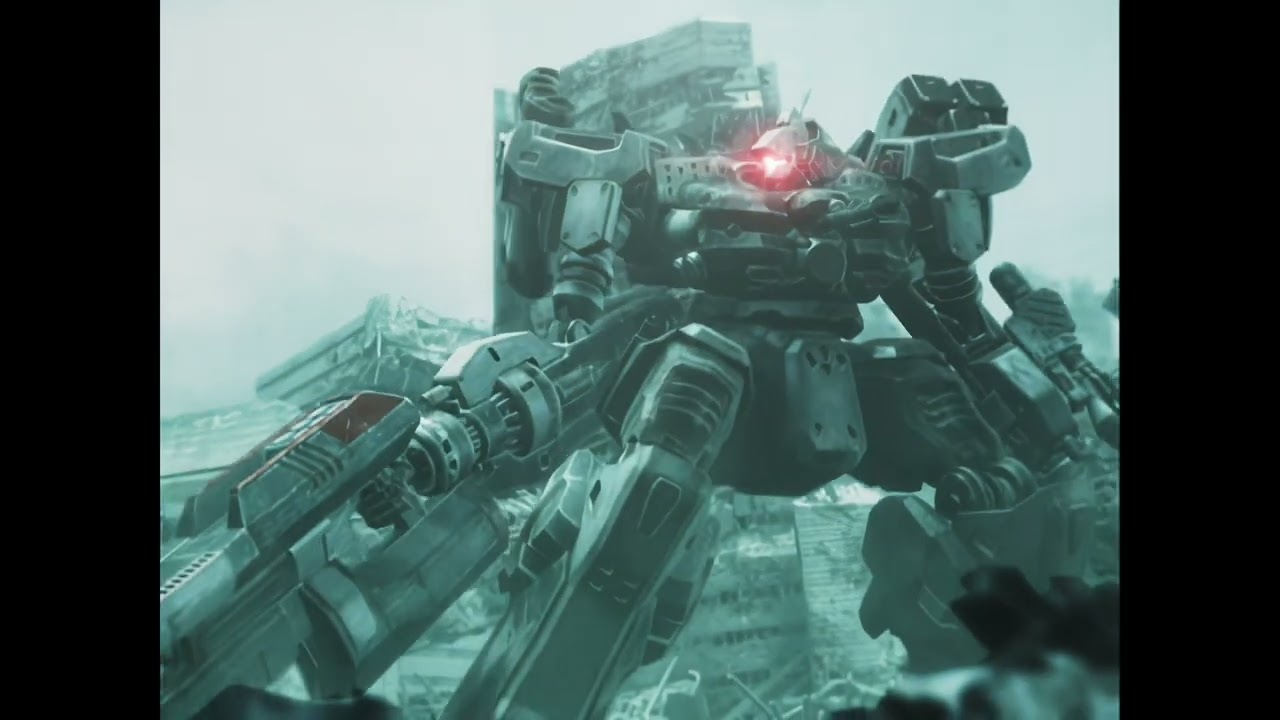 Armored Core Last Raven • 4K AI Upscaled Opening • PS2