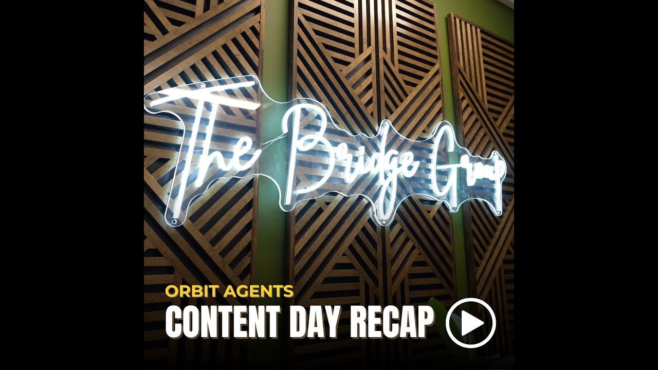 The Bridge Group - Content Day Recap