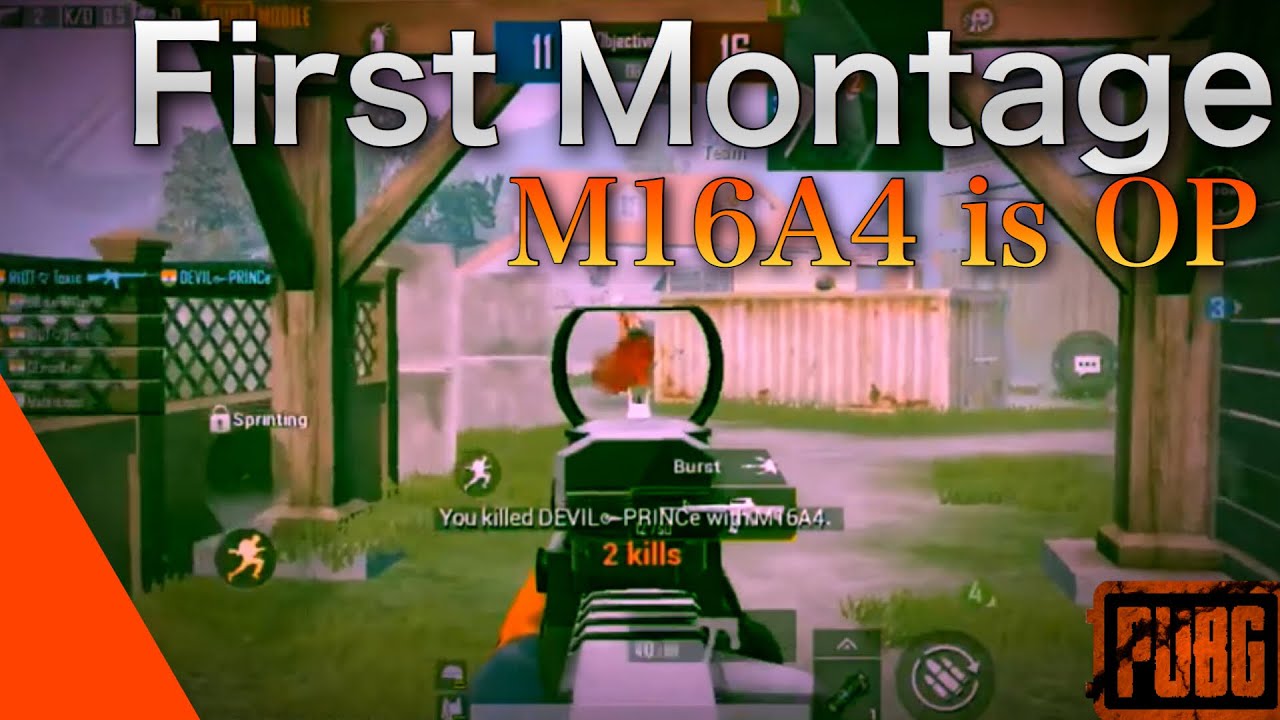 M16A4 Montage|| First Montage|| ToXic||