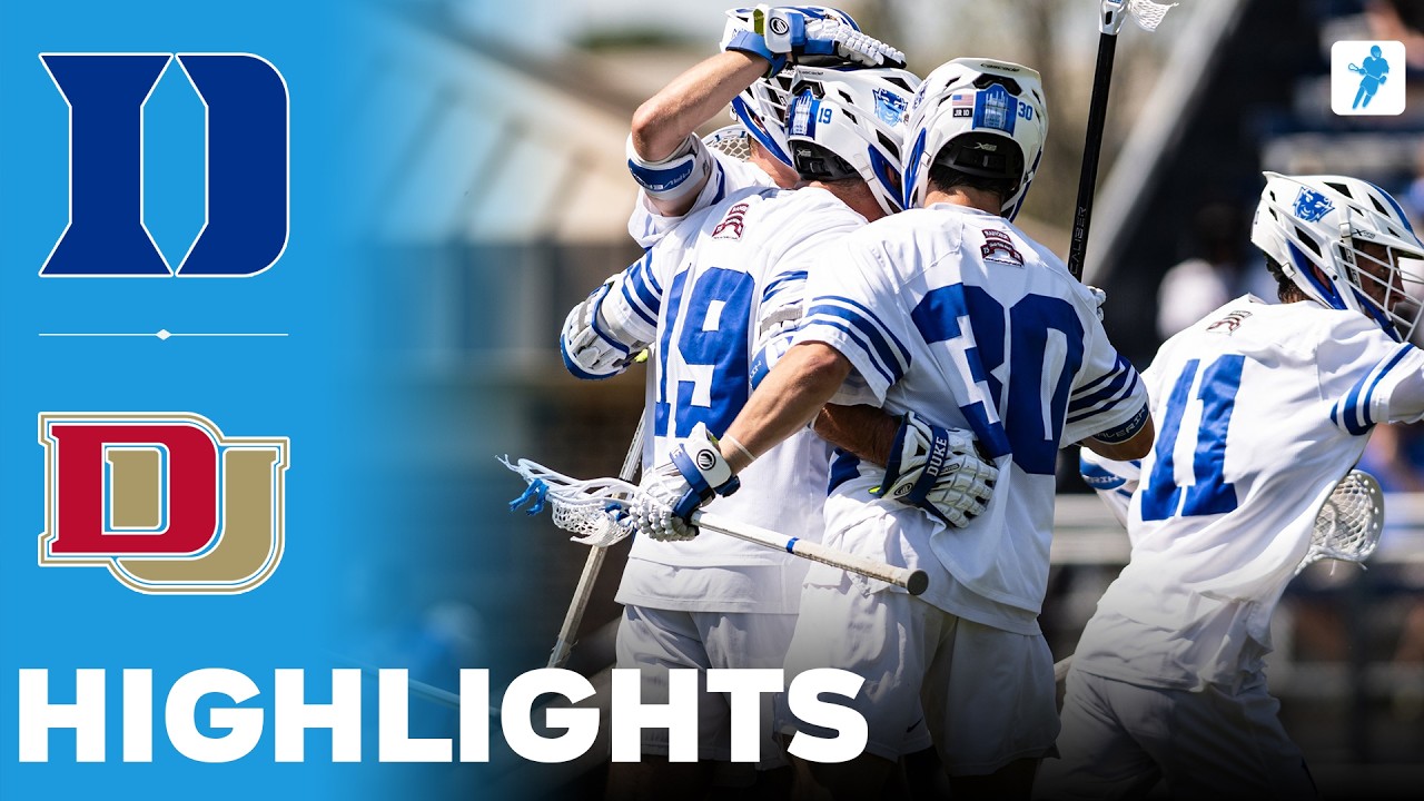 Duke vs Denver | NCAA College Lacrosse | Highlights - March 22, 2026