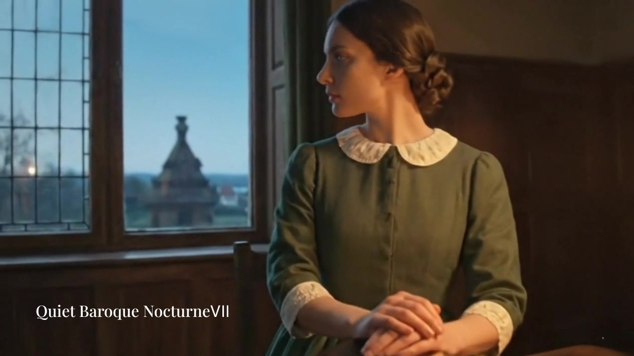 Violin Resting by the Window｜Quiet Baroque Nocturne7
