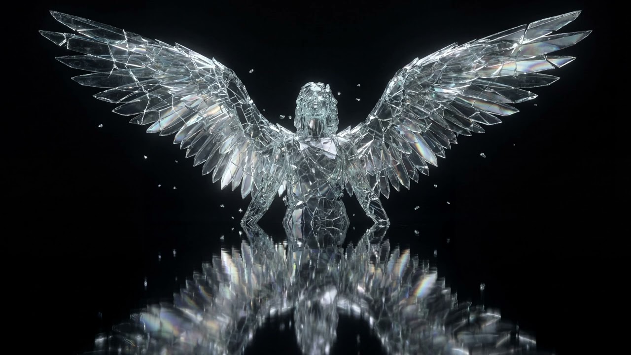Glass Fallen Angel | π | Dark Industrial Techno