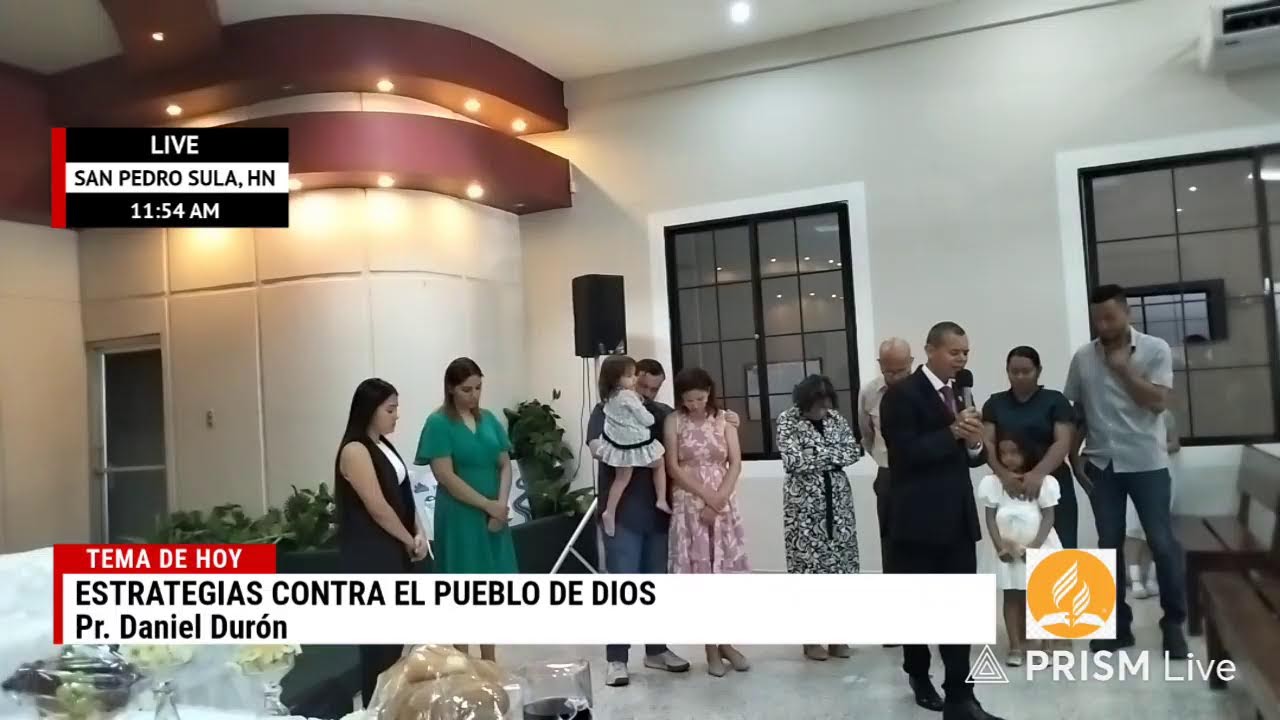 Estrategias Contra el Pueblo de Dios - Pr. Durón/ Transmisión vivo de Iglesia Adventista Central SPS