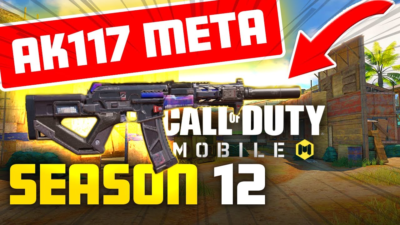 * MELHOR CLASSE de AK117 na SEASON 12 * TOP 2 MELHORES CLASSES da NOVA ARMA META no COD MOBILE