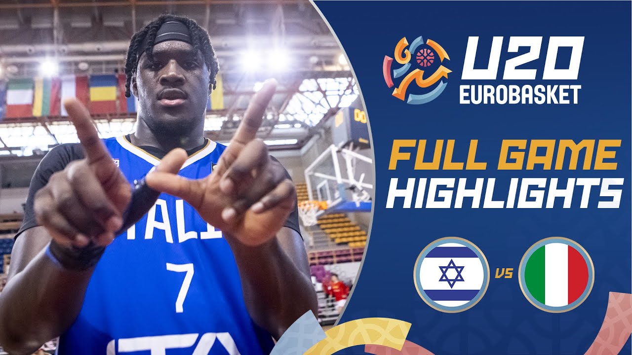 Quarter-Finals: Israel 🇮🇱 vs Italy 🇮🇹 | Highlights | FIBA U20 EuroBasket 2025
